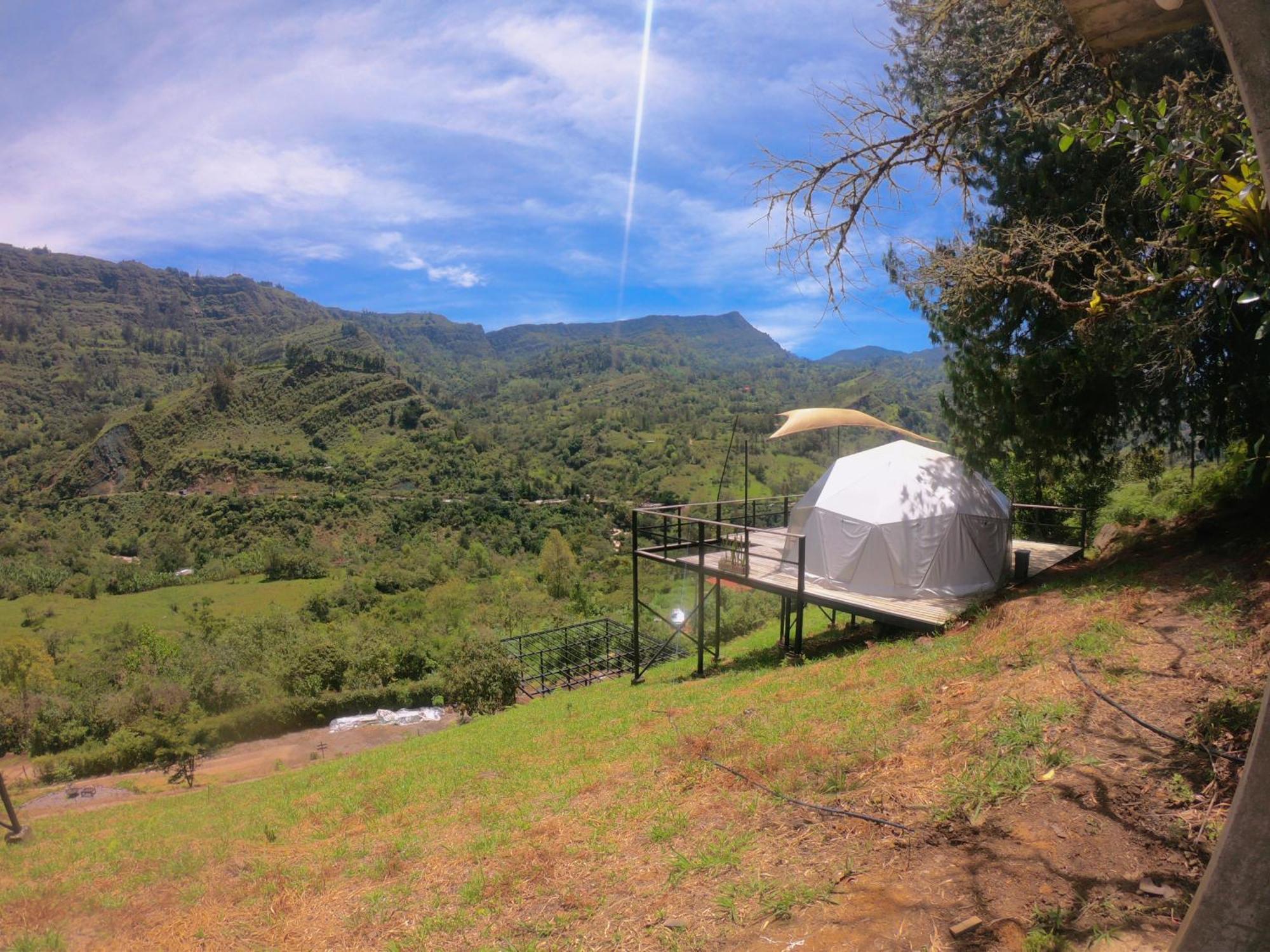 Glamping Villa Transito Machetá Exterior foto